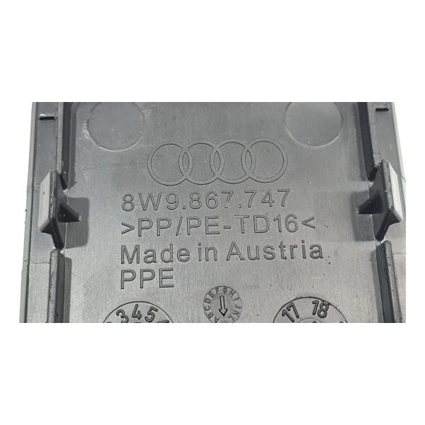 Acabamento Tampa Interna Porta-malas Audi A5 2.0 Tfsi 2019   Preto