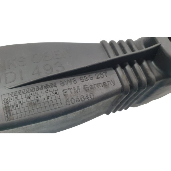 Borracha Limitador Porta Traseira Dir Audi A5 2.0 Tfsi 2019 Preto