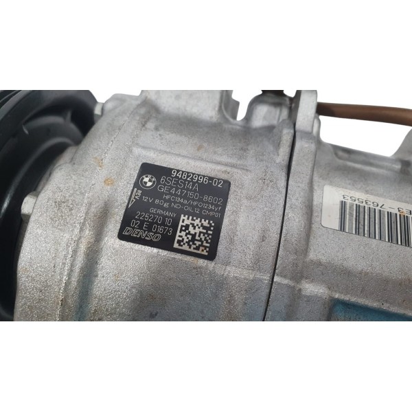 Compressor Ar Condicionado Bmw 320i M Sport 2022