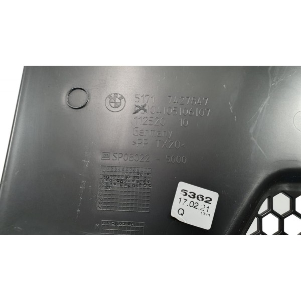 Acabamento Churrasqueira Esquerda Bmw 320i M Sport 2022 Preto