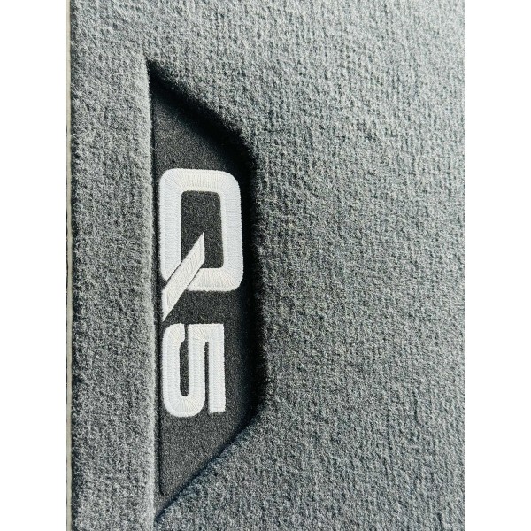 Tapetes Dianteiros De Veludo Audi Q5 2009-2016 Original Preto