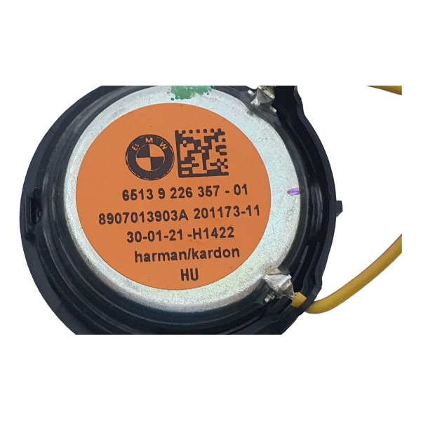 Tweeter Alto Falante Porta Dianteira Bmw 320i M Sport 2022 Preto