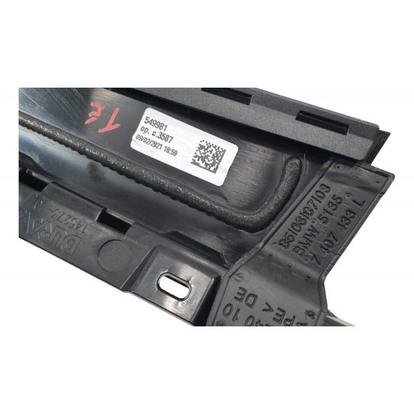Moldura Porta Traseira Esquerda Bmw 320i M Sport 2022 Preto