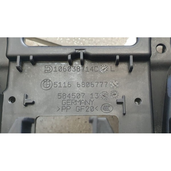 Apoio De Braço Console Central Bmw 320i M Sport 2022  - Preto/marrom