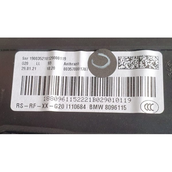 Moldura Teto Solar Completa Bmw 320i M Sport 2022