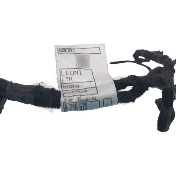 Chicote Porta Traseira Esquerda Bmw 320i M Sport 2022