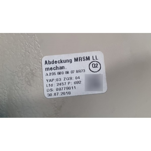 Acabamento  Mercedes C180 2019