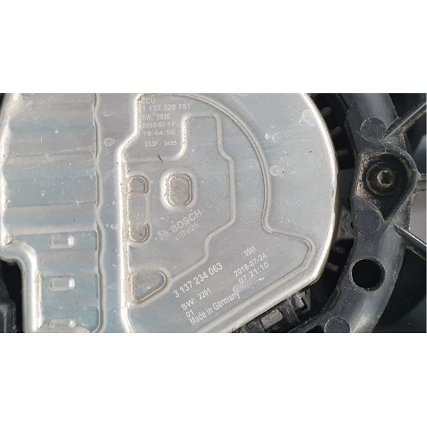 Ventoinha Com Defletor Mercedes C180 2019