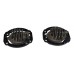 Par Farol Milha Rampage Rebel 2024