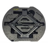 Kit Macaco Isopor Chave De Roda Chery Tiggo 2022